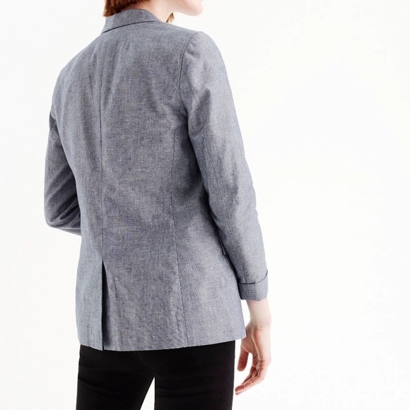 J. Crew unstructured blazer Size 4 - Picture 3 of 6